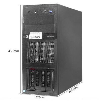 Lenovo Tower Thinksystem ST258 for TS560 Xe3 ERP Xeon E-2286G Сервер 5U 1*8GB DDR4