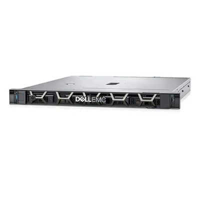 1U Форм-фактор Dell Poweredge R250 Xeon E-2314 Раковый сервер с питанием 450 Вт
