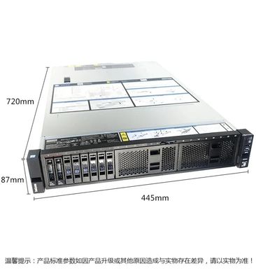 Сервер с тонкой системой с высокой емкостью 2U SR658 с процессором 4210R и источником питания 550 Вт