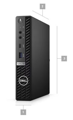 D-ell OptiPlex 7090 Micro Business SFF настольный ПК с процессором 4,6 ГГц основная частота