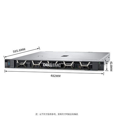 Intel Xeon E2324 8GB Память 100% Оригинальный Dell PowerEdge R350 1U Rack Server Компьютер
