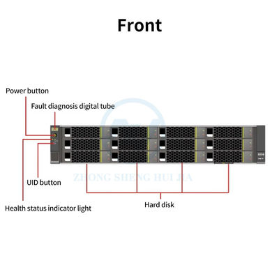 Private Mold Huawei 2288H V6 Rack Server с Intel Xeon Gold 5318N и 32G памятью
