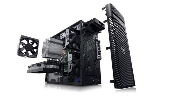 Горячая рабочая станция Dell Precision t3660 Tower с 8 ГБ памяти и 2,1 ГГц скоростью процессора