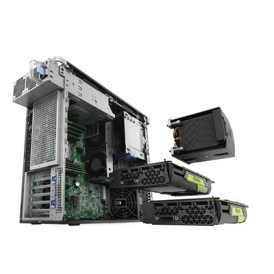 Dell Precision T5820 Tower Workstation W-2223 3.6 ГГц 4 ядра 1 ТБ жесткий диск 8 ГБ памяти