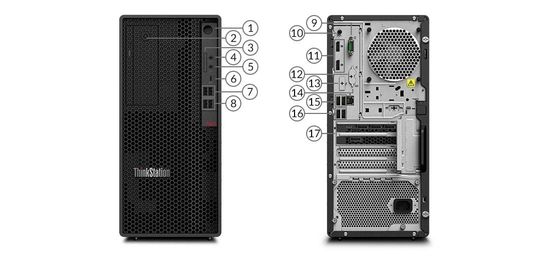 Процессор 10-го поколения Intel Core i7 10700T в Lenovo ThinkStation P340 Workstation Tower