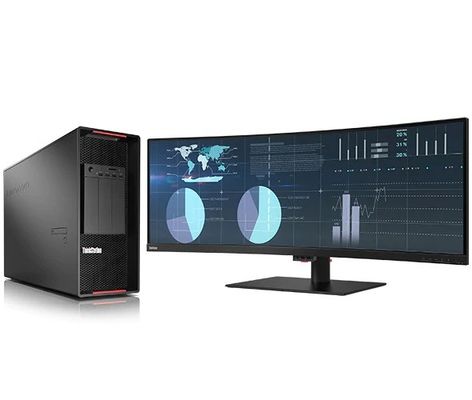 Lenovo ThinkStation P920 Рабочая станция 8 ГБ DDR4-2933MHz Память и NVIDIA T400 2 ГБ GDDR6