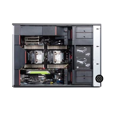 Lenovo ThinkStation P920 Рабочая станция 8 ГБ DDR4-2933MHz Память и NVIDIA T400 2 ГБ GDDR6