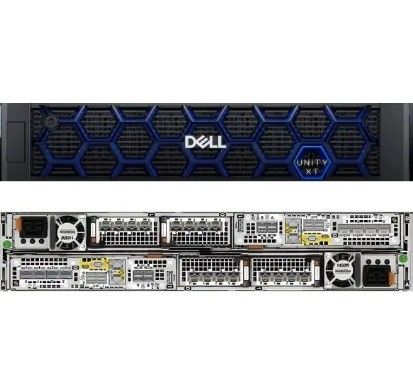 Dell EMC Unity XT380 4x1.2TB Сетевое хранилище 2U Rack Server с питанием 580 Вт