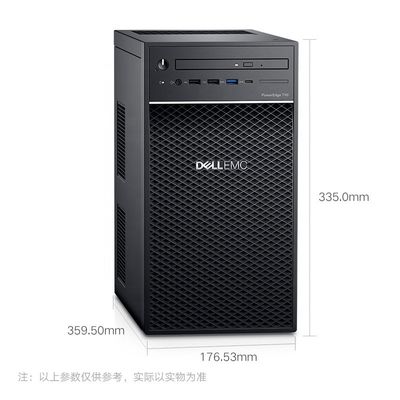 PowerEdge T40 Tower Server 2-ядерный Intel Pentium Gold G5400 8G ECC UDIMM 1 ТБ хранилище