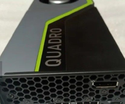 Карта графики Nvidia RTX5000 16GB с длинным расширителем и видеопамятью типа GDDR6