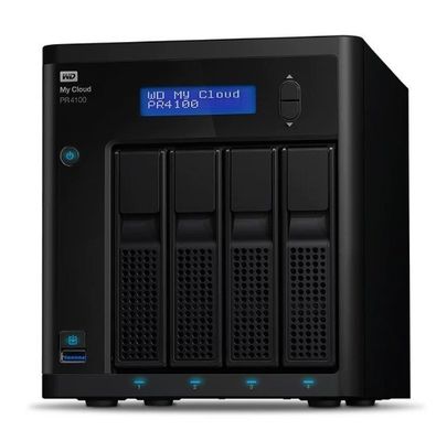 WD Western Data My Cloud Pro PR4100 NAS Сетевое хранилище 4-дисковое хранилище WDBNFA0000NBK Высокая емкость