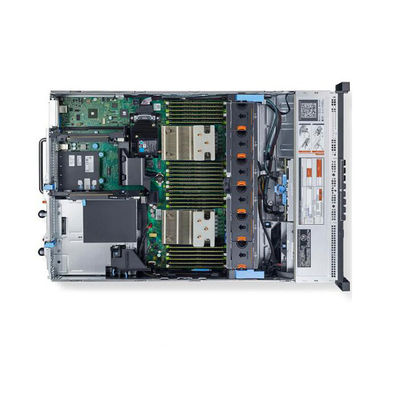 Чипсет Intel C610 Dell Poweredge R640 Раковый сервер для бесшовных корпоративных вычислений