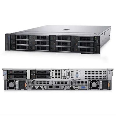 Чипсет Intel C610 Dell Poweredge R640 Раковый сервер для бесшовных корпоративных вычислений
