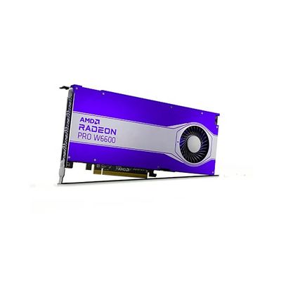 Настольная графическая карта AMD Radeon PRO W6600 с максимальной пропускной способностью памяти до 224 ГБ/с